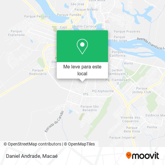 Daniel Andrade mapa