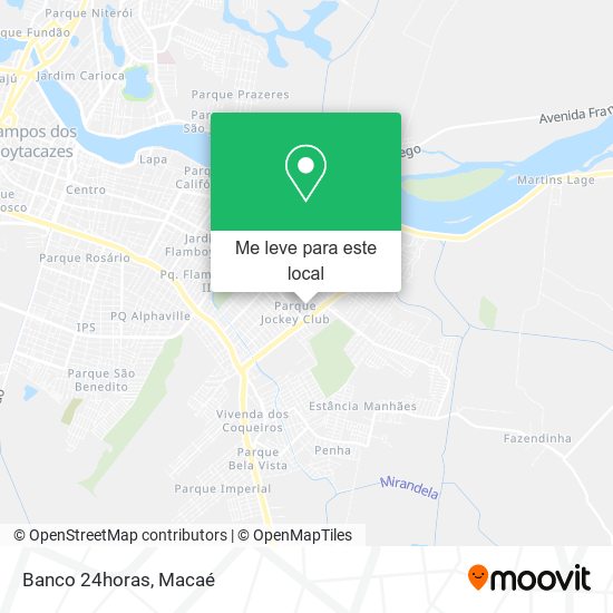 Banco 24horas mapa