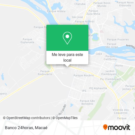 Banco 24horas mapa
