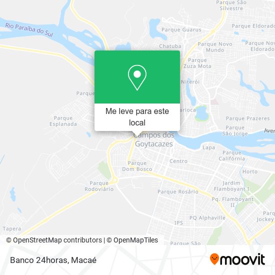 Banco 24horas mapa