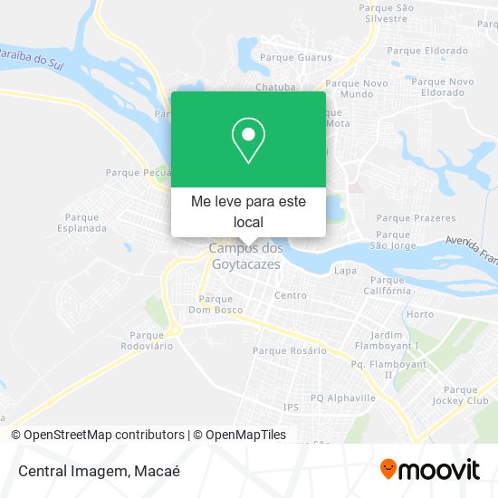 Central Imagem mapa