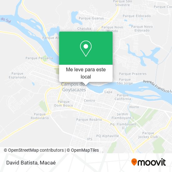 David Batista mapa