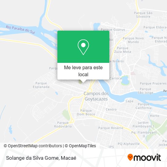Solange da Silva Gome mapa