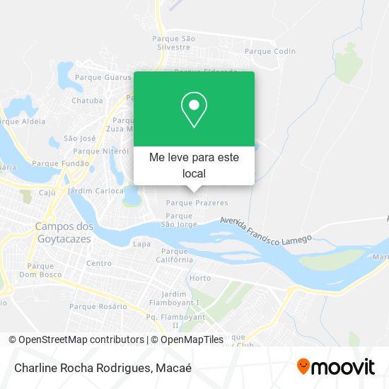 Charline Rocha Rodrigues mapa