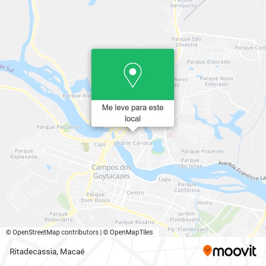 Ritadecassia mapa