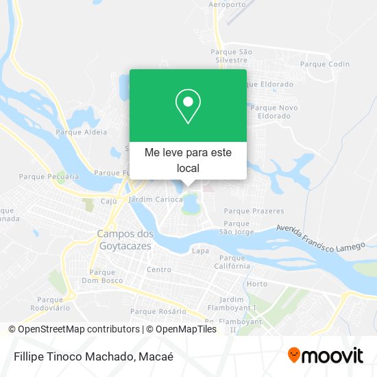 Fillipe Tinoco Machado mapa