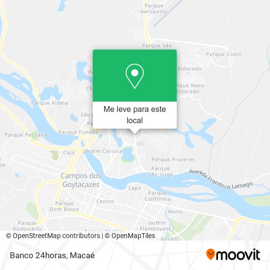 Banco 24horas mapa