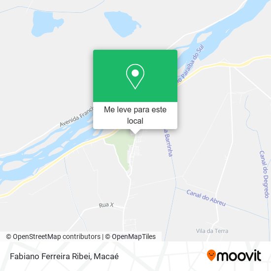 Fabiano Ferreira Ribei mapa