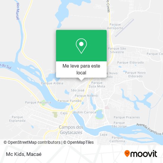 Mc Kids mapa