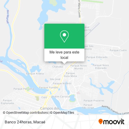 Banco 24horas mapa