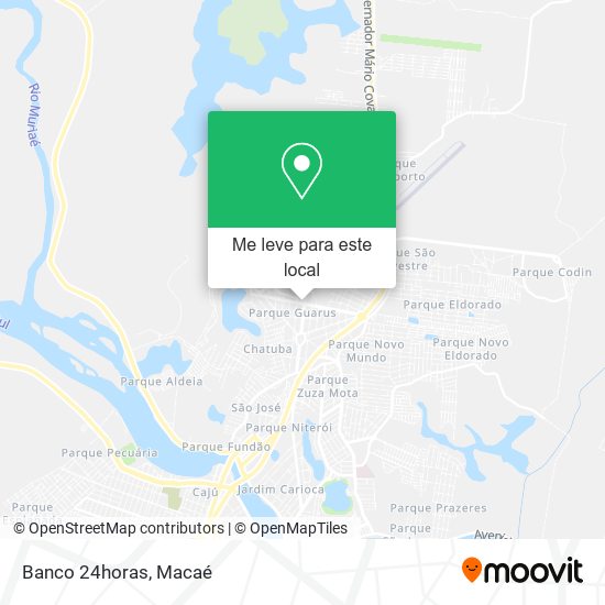 Banco 24horas mapa