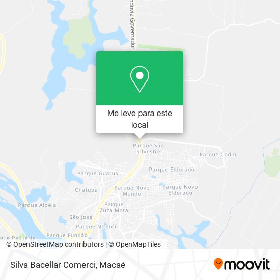 Silva Bacellar Comerci mapa
