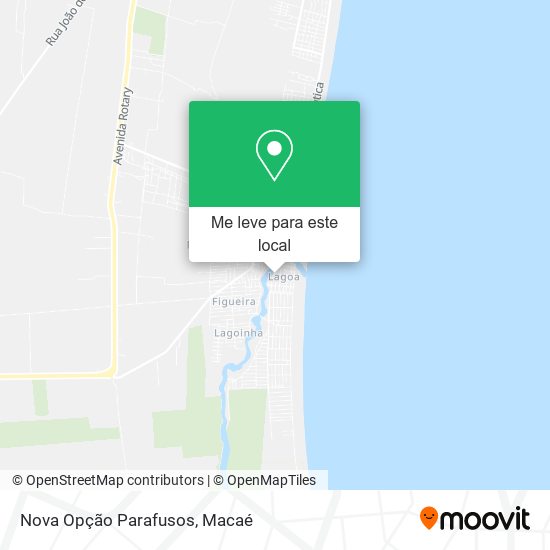 Nova Opção Parafusos mapa