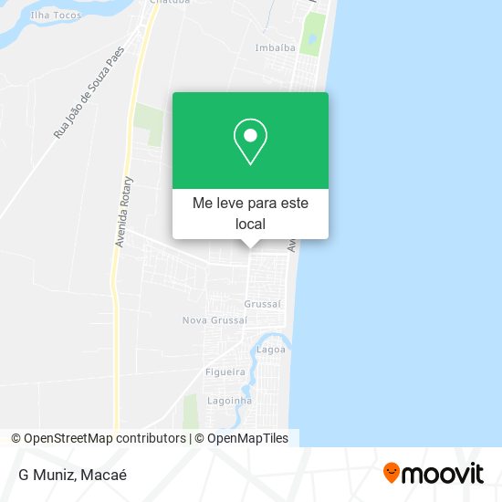 G Muniz mapa