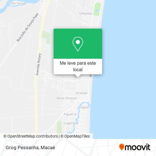 Grog Pessanha mapa