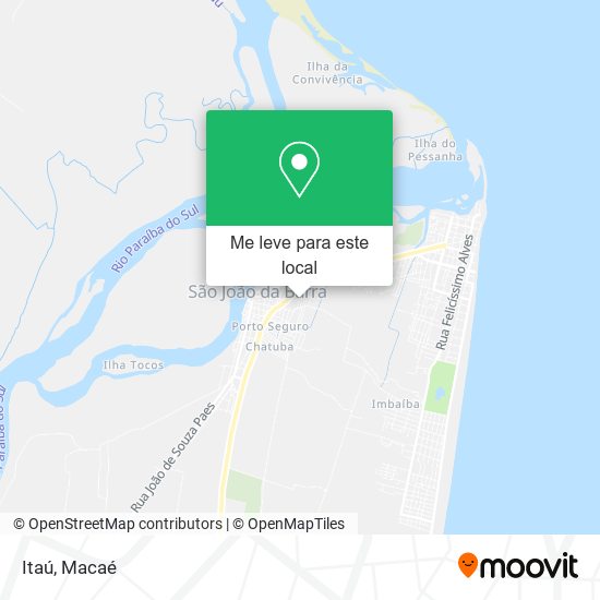 Itaú mapa