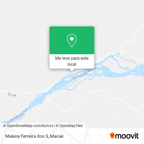 Malena Ferreira dos S mapa