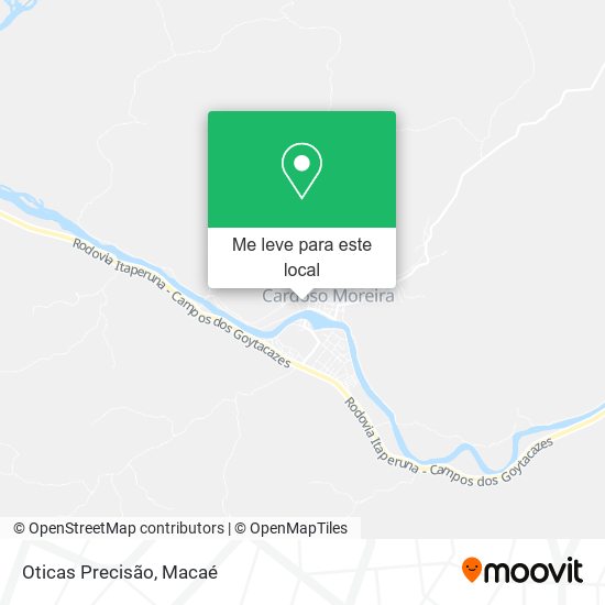 Oticas Precisão mapa
