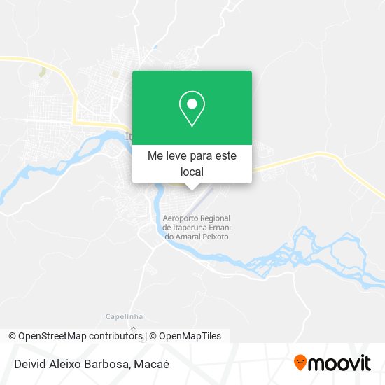 Deivid Aleixo Barbosa mapa