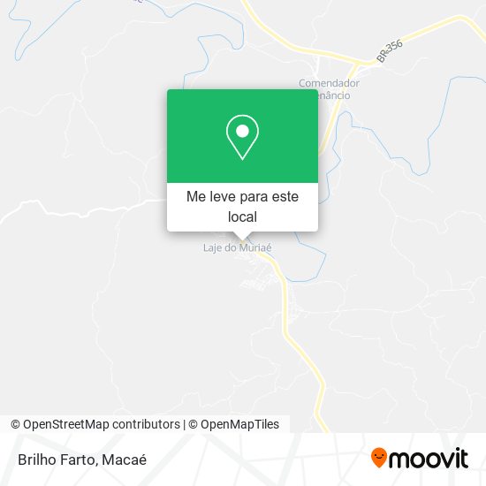 Brilho Farto mapa