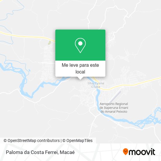 Paloma da Costa Ferrei mapa