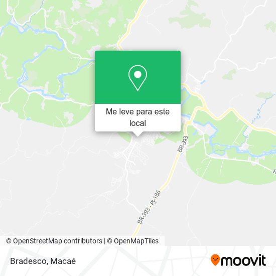Bradesco mapa