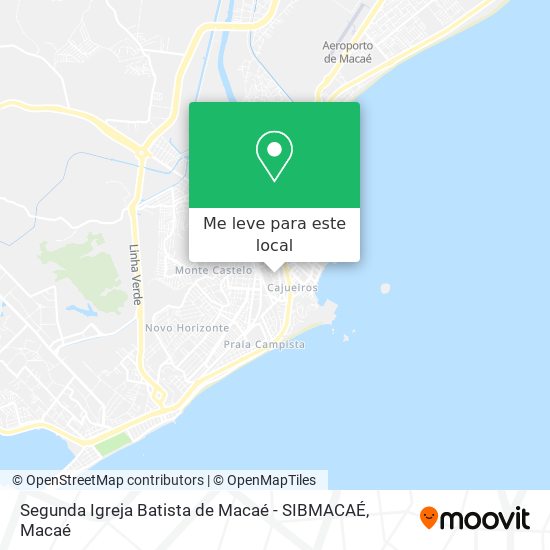 Segunda Igreja Batista de Macaé - SIBMACAÉ mapa