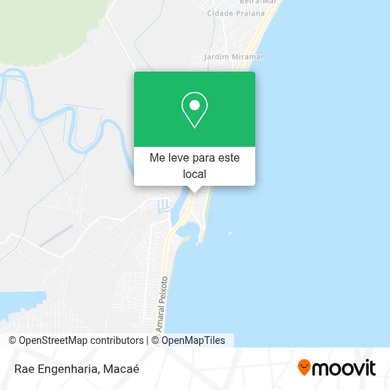 Rae Engenharia mapa