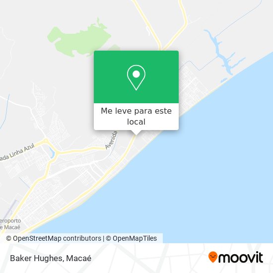 Baker Hughes mapa
