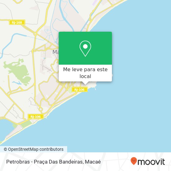 Petrobras - Praça Das Bandeiras mapa