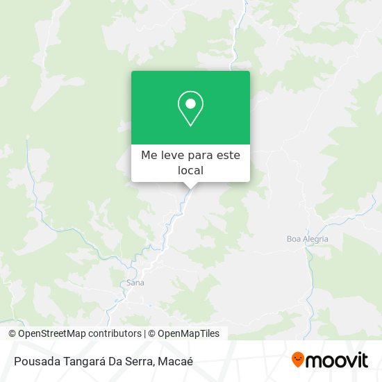 Pousada Tangará Da Serra mapa
