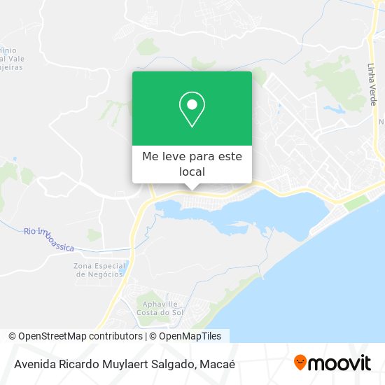 Avenida Ricardo Muylaert Salgado mapa