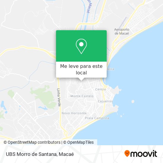 UBS Morro de Santana mapa