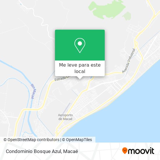Condominio Bosque Azul mapa