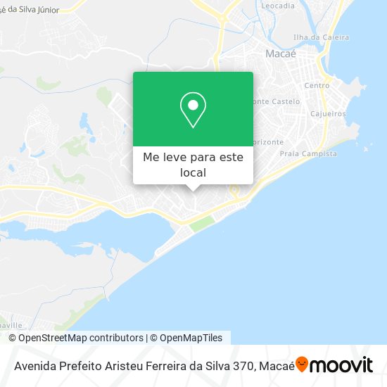 Avenida Prefeito Aristeu Ferreira da Silva 370 mapa