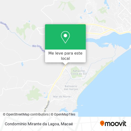 Condomínio Mirante da Lagoa mapa
