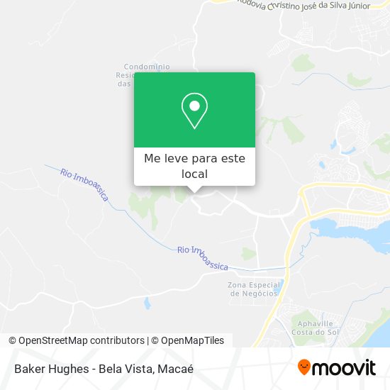 Baker Hughes - Bela Vista mapa