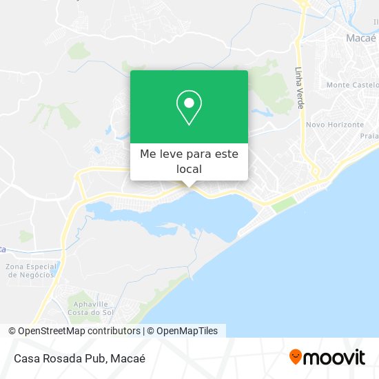 Casa Rosada Pub mapa