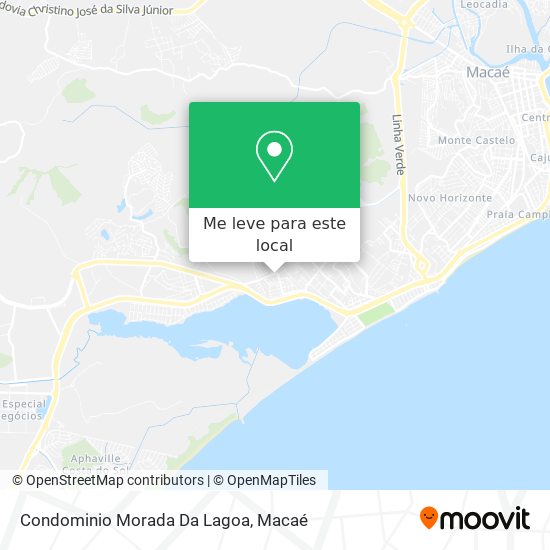 Condominio Morada Da Lagoa mapa