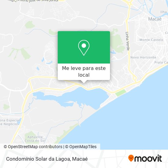 Condomínio Solar da Lagoa mapa