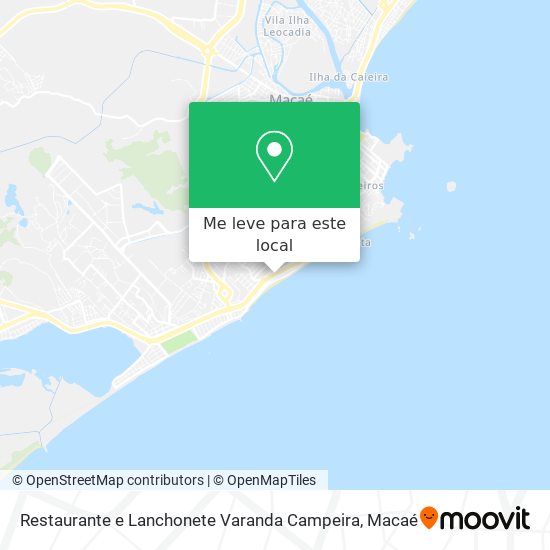 Restaurante e Lanchonete Varanda Campeira mapa