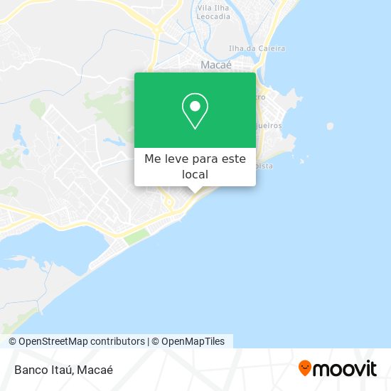 Banco Itaú mapa