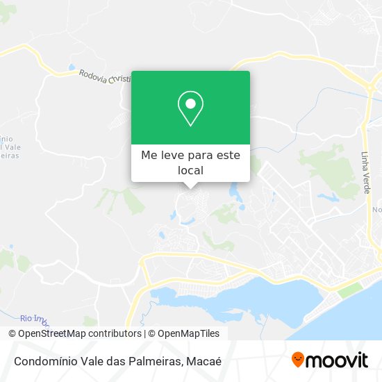 Condomínio Vale das Palmeiras mapa