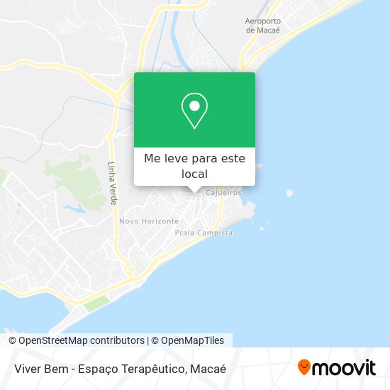 Viver Bem - Espaço Terapêutico mapa