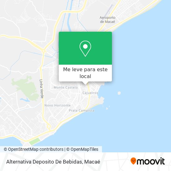 Alternativa Deposito De Bebidas mapa