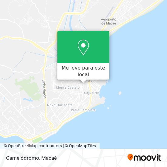 Camelódromo mapa