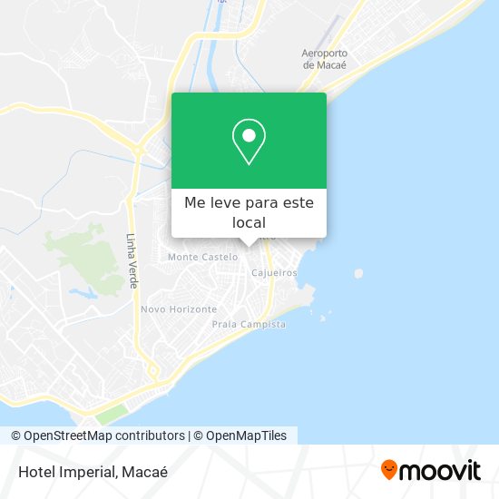 Hotel Imperial mapa