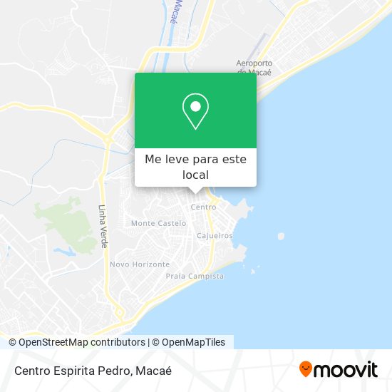 Centro Espirita Pedro mapa