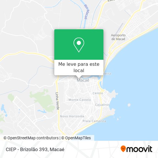 CIEP - Brizolão 393 mapa
