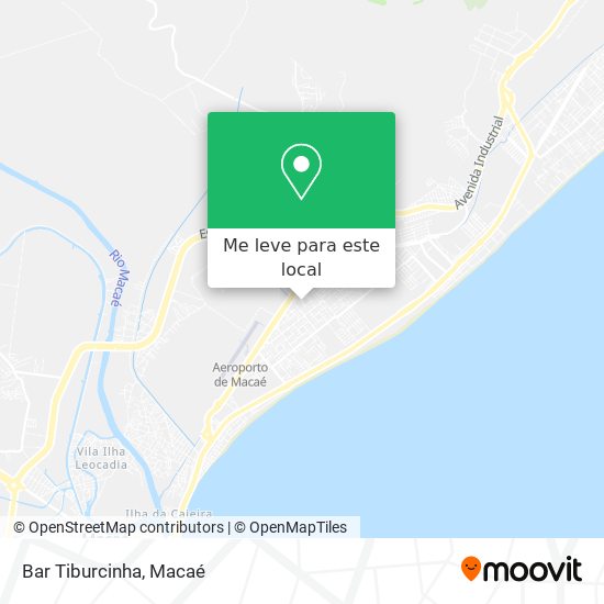 Bar Tiburcinha mapa